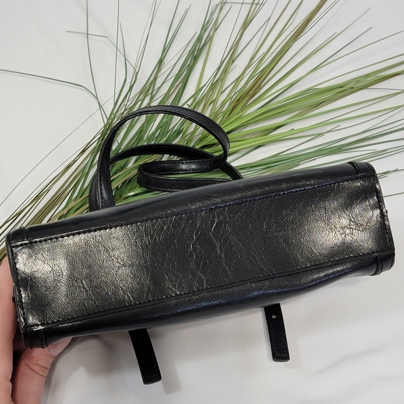 Y2K Black Baguette Mini Shoulder Bag - Picture 3 of 11